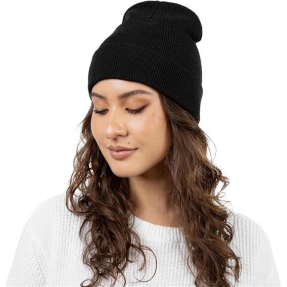 12 Pack Winter Beanie Hats for Men Women, Warm Cozy Knitted Cuffed Skull Cap - Picture 7 of 8